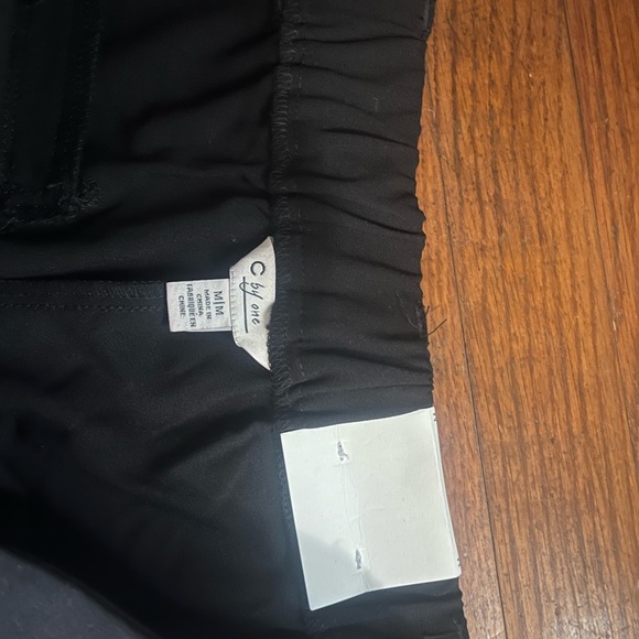 Women's Black Wide Leg Pants Dress Pant - Picture 6 of 9